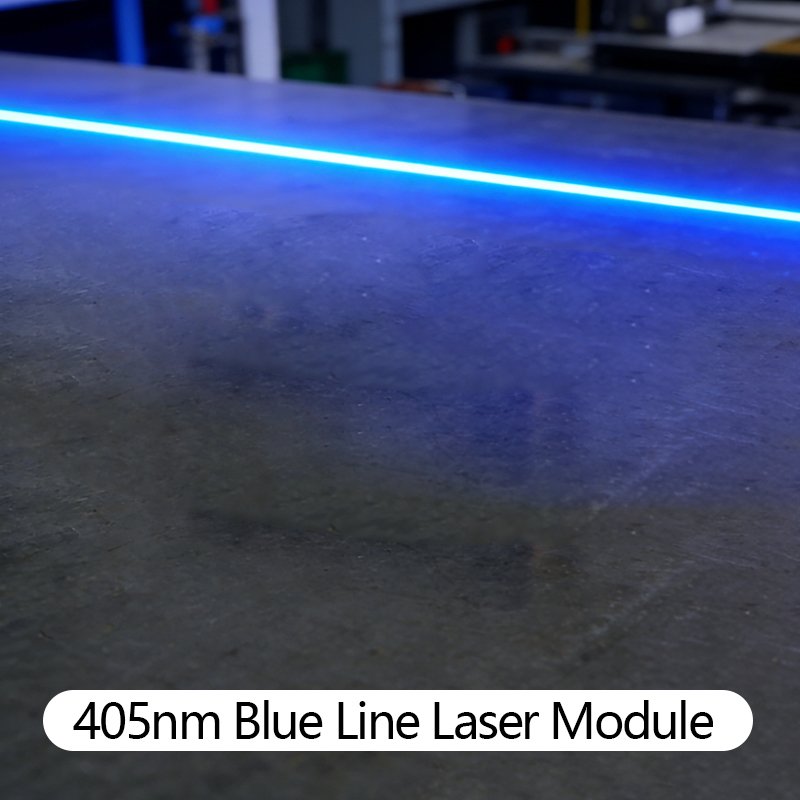 Industrial Laser Table - D12X45mm Фокусируемая 405nm синяя линия 5