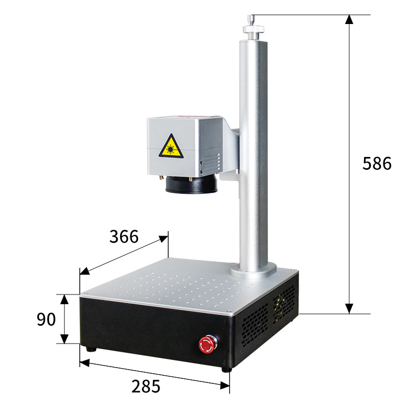 Industrial Laser Engraving Machine For Metal - Промышленный волоконный лазерный маркиратор 20 Вт/30