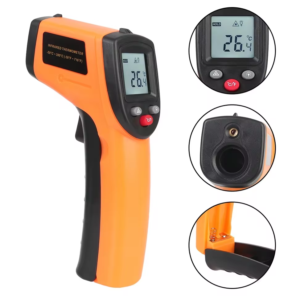 Industrial Laser Thermometer Gun - Новый цифровой инфракрасный термометр-пистолет T600 T600A