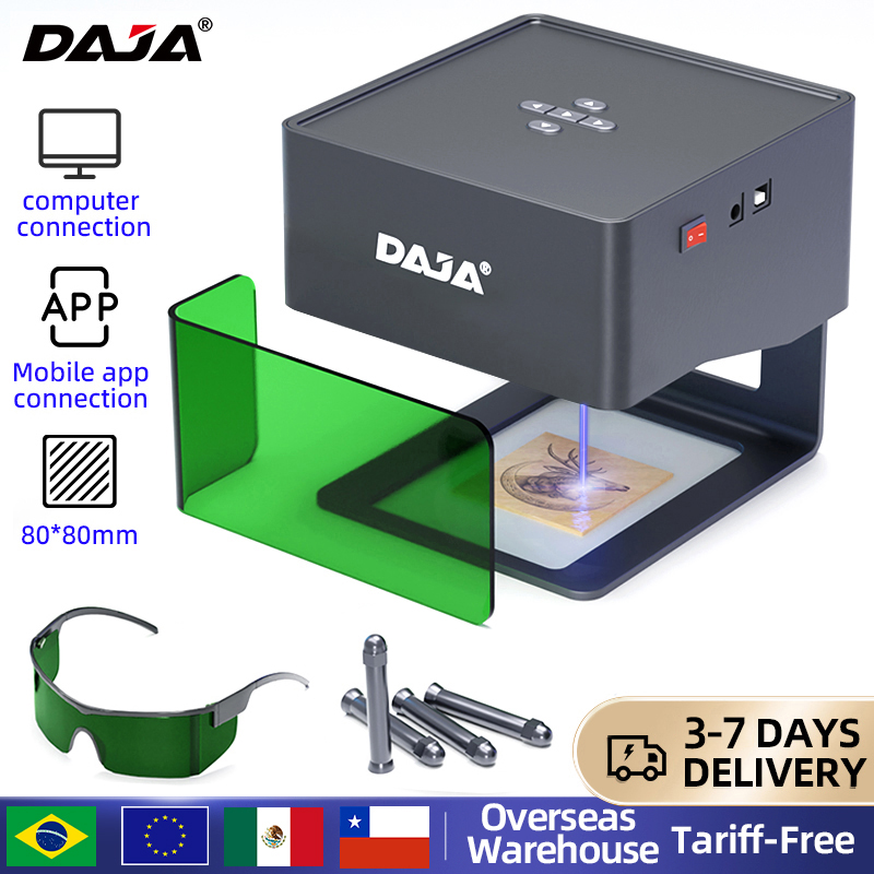 Industrial Laser Printing Machine - Лазерный гравер DAJA с ЧПУ Diy