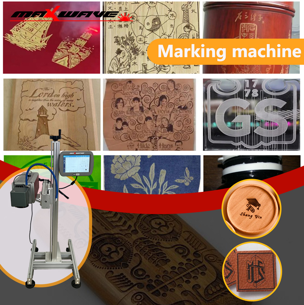 Industrial Laser Printing Machine - Универсальный летающий лазерный маркировочный станок CO2