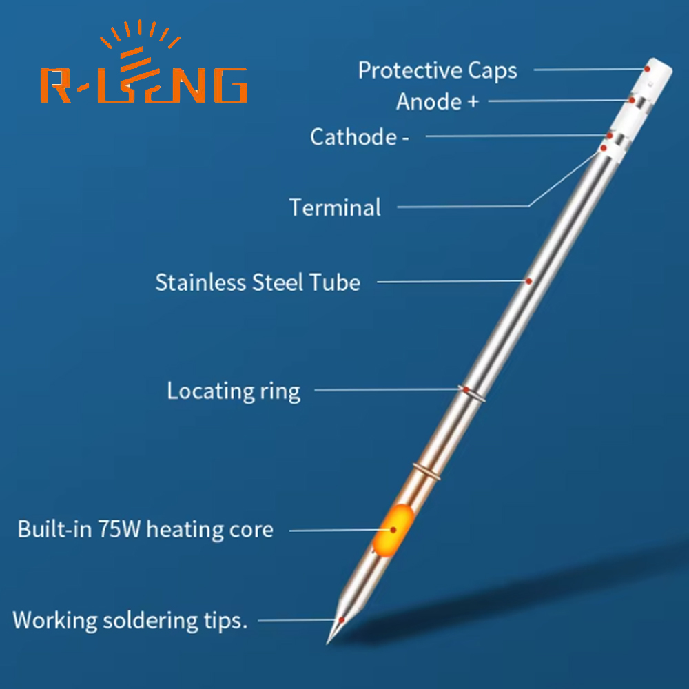 Industrial Laser Soldering Iron - Наборы для пайки T12, наконечники для