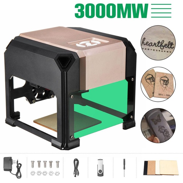 Мини-USB 3000 МВт лазерный гра – обзор и цена Industrial Laser Printing Machine