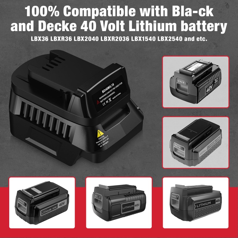 Адаптер для аккумуляторов Blac – обзор и цена Black+Decker Tool Cordless