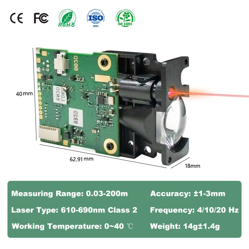 Лазерный датчик расстояния LDJ – обзор и цена Industrial Laser Rangefinder