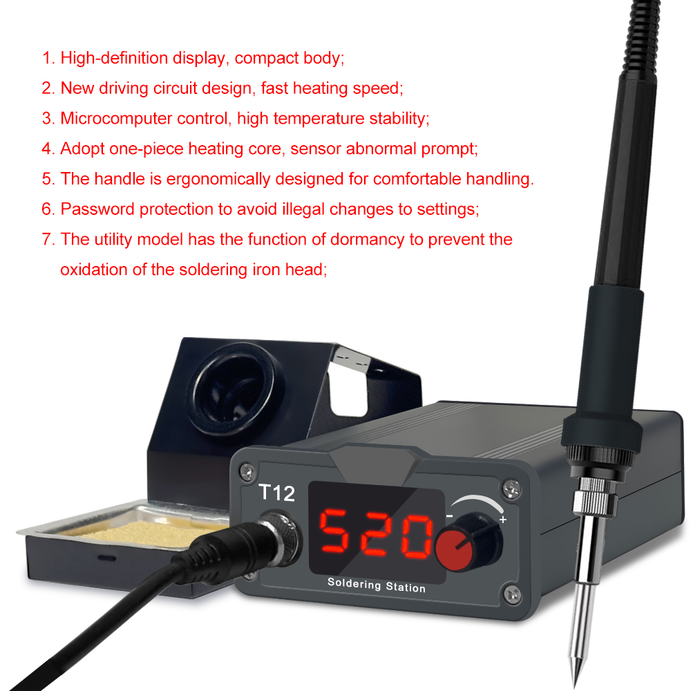 Паяльная станция LEFAVOR T12 с – обзор и цена Industrial Laser Soldering Iron