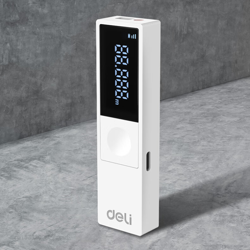   Лазерный дальномер Deli 40м, – обзор и цена Industrial Laser Rangefinder