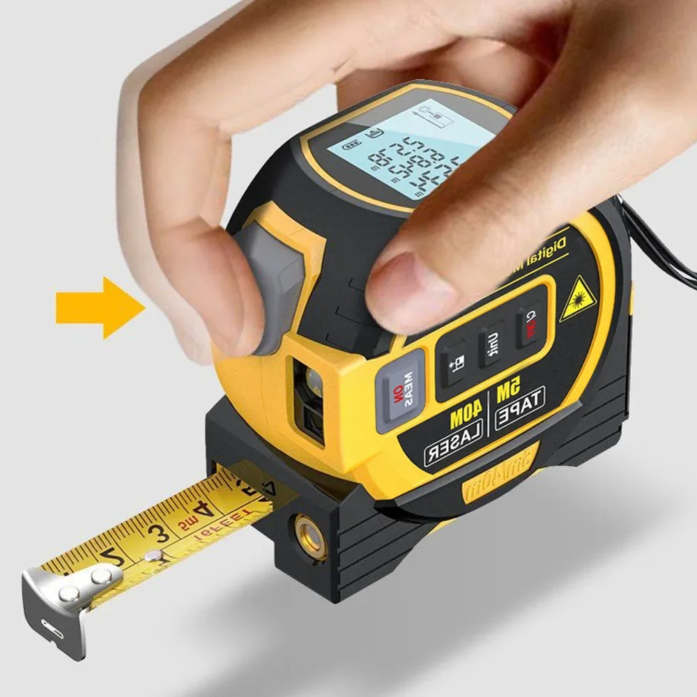 3 в 1, лазерный дальномер с ЖК – обзор и цена Industrial Laser Rangefinder
