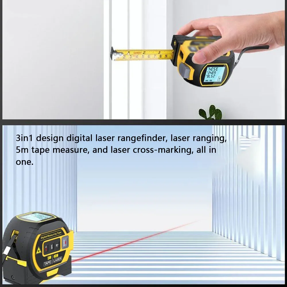 3 в 1, лазерный дальномер с ЖК – обзор и цена Industrial Laser Rangefinder