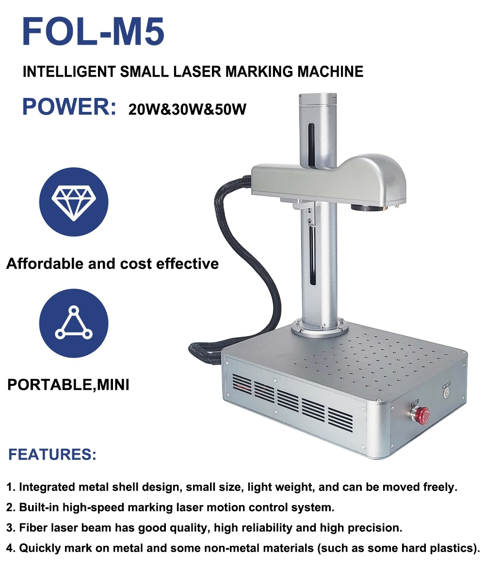Промышленный портативный компа – обзор и цена Industrial Laser Engraving Machine For Metal