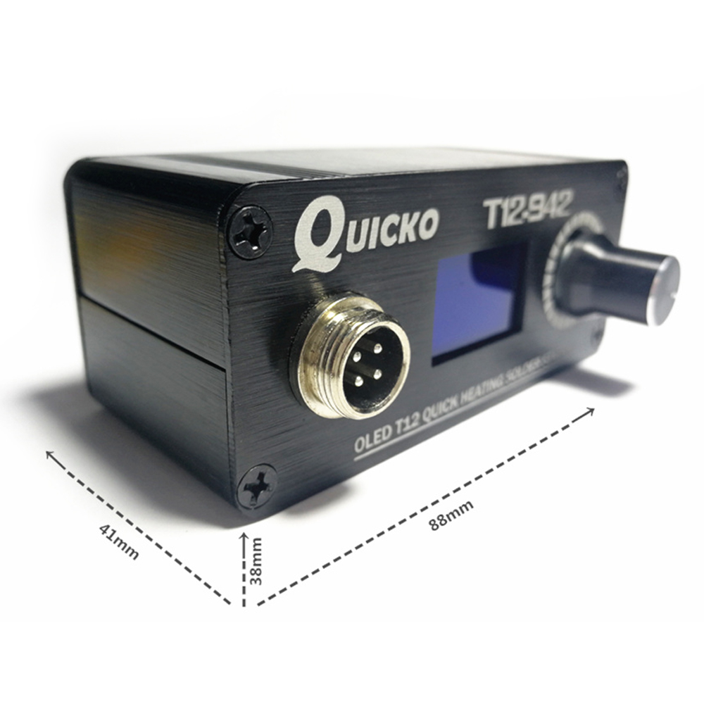 QUICKO MINI T12 STC OLED цифро – обзор и цена Industrial Laser Soldering Iron