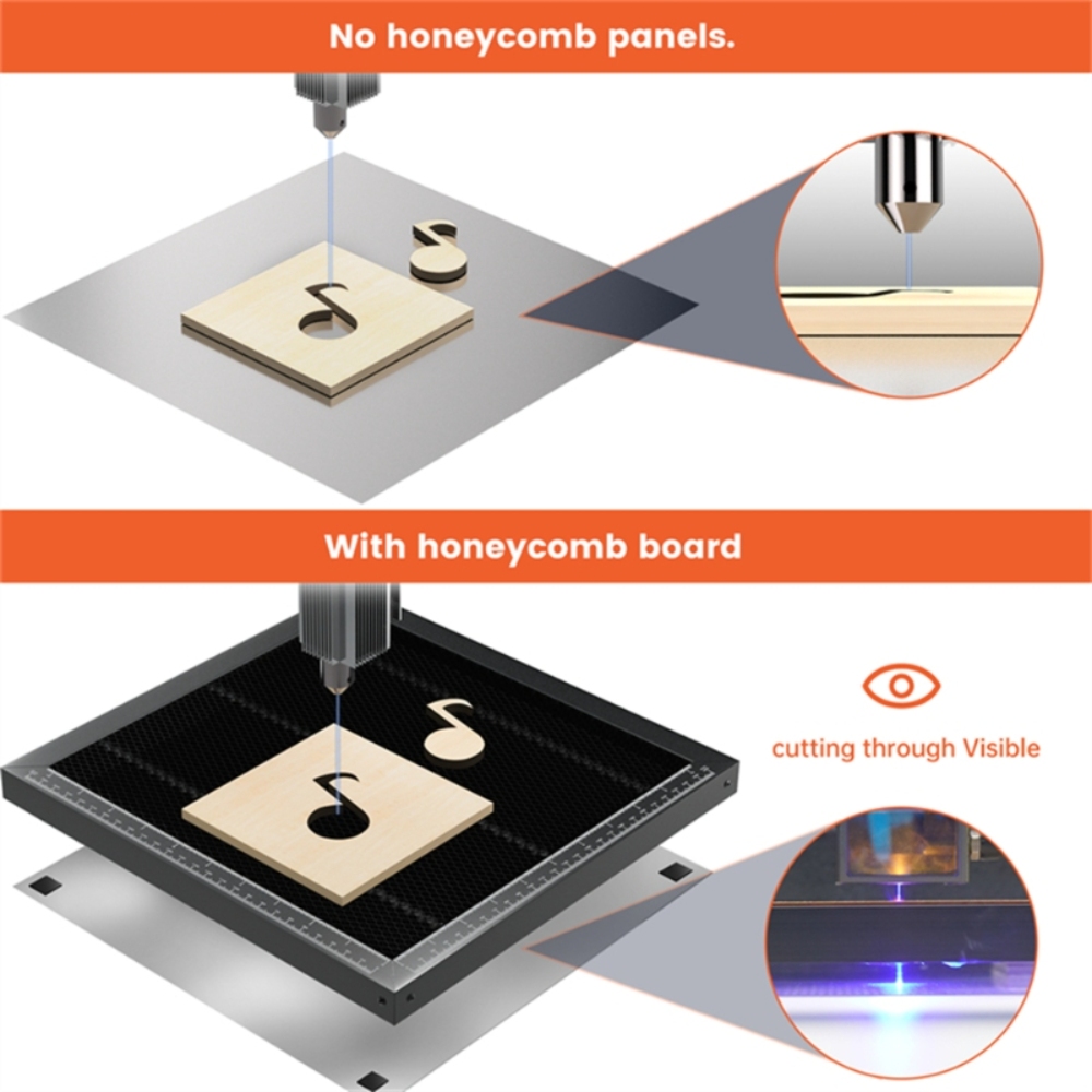 Рабочая поверхность ACMER 260* – обзор и цена Desktop Laser Engraver