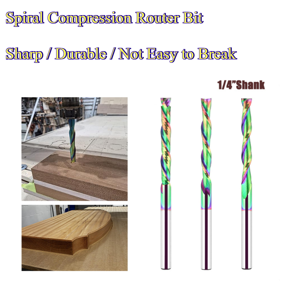 Спиральная фреза с компрессион – обзор и цена Cnc Router Bit
