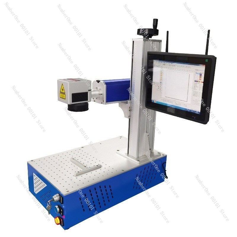 Настольный волоконный лазерный – обзор и цена Industrial Laser Engraving Machine For Metal