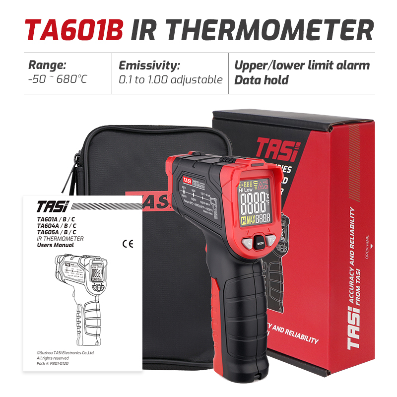 Инфракрасный термометр TASI TA – обзор и цена Industrial Laser Thermometer Gun